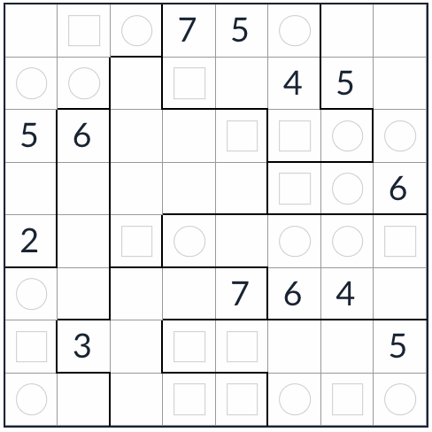 Nepravidelný sudý sudoku 8x8