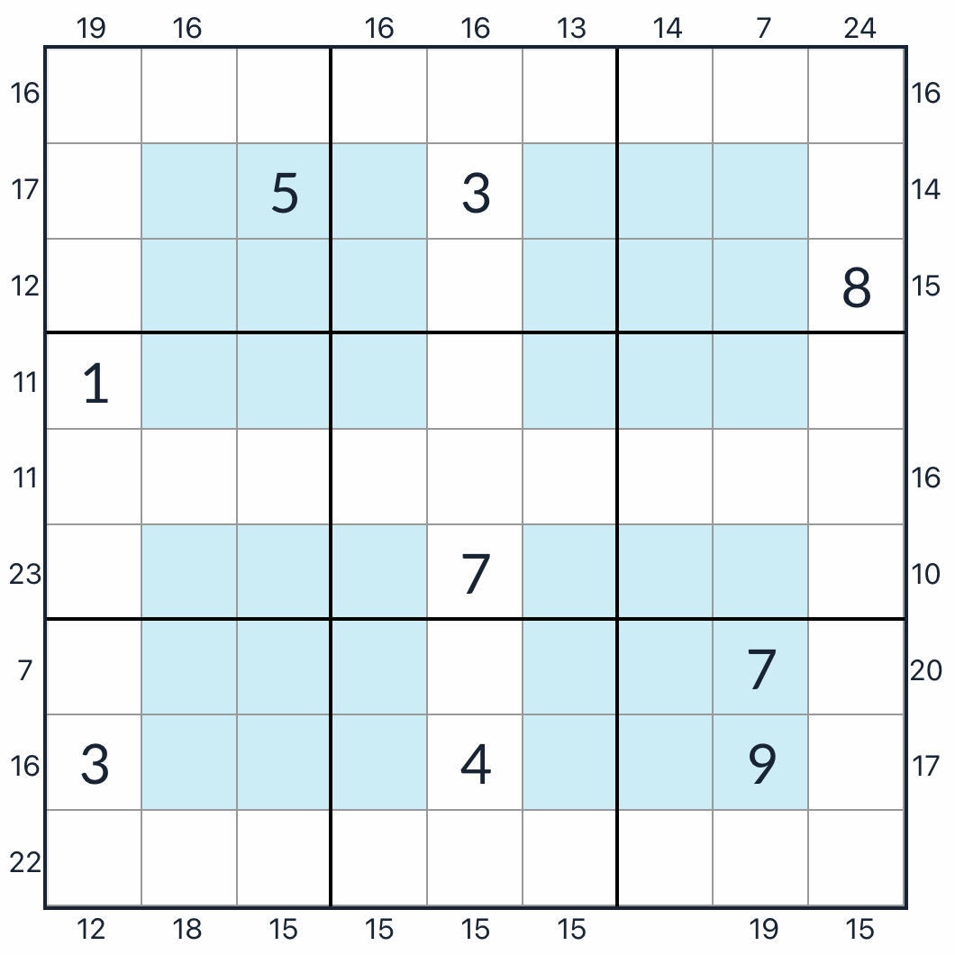 hyper frame sudoku otázka