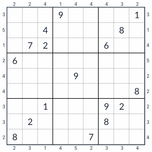 Anti-Knight Syscraper Sudoku