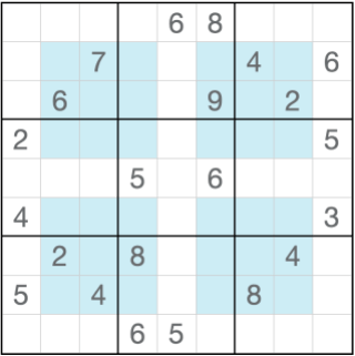 Anti-King Hyper Sudoku